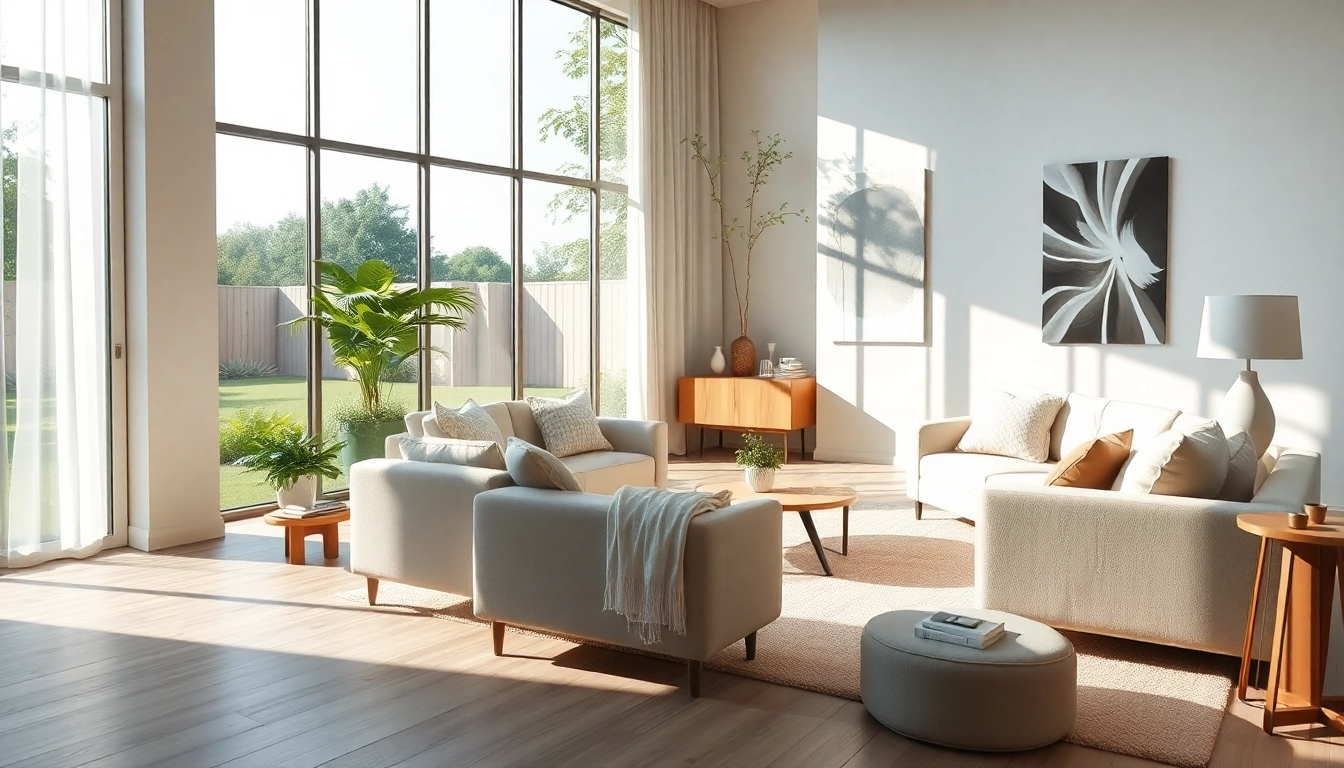 Embrace Seamless Living with an inviting and stylish interior design featuring bright natural light.