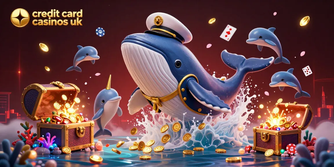 Experience the thrill of credit card casinos UK with colorful underwater gaming elements.