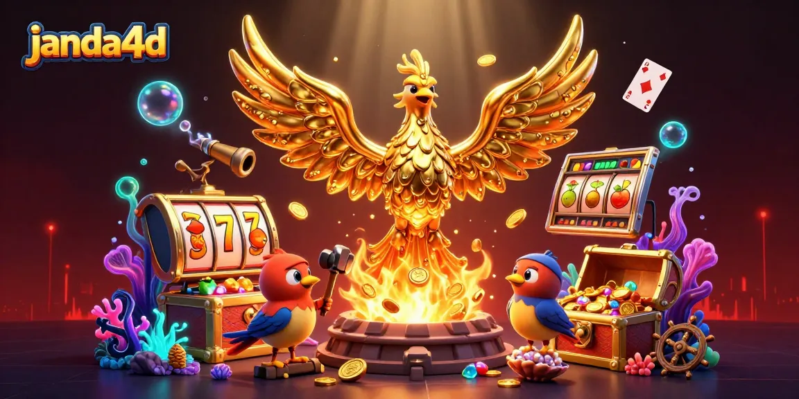 janda4d menampilkan pengalaman bermain slot online dengan phoenix emas meluncurkan koin