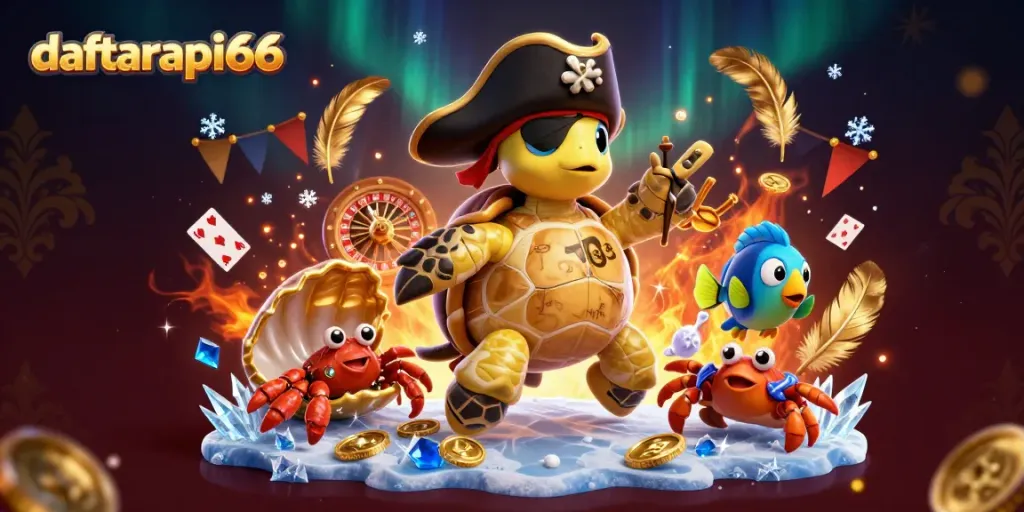 Play exciting games on daftarapi66 with themed characters, vibrant casino elements, and rich details