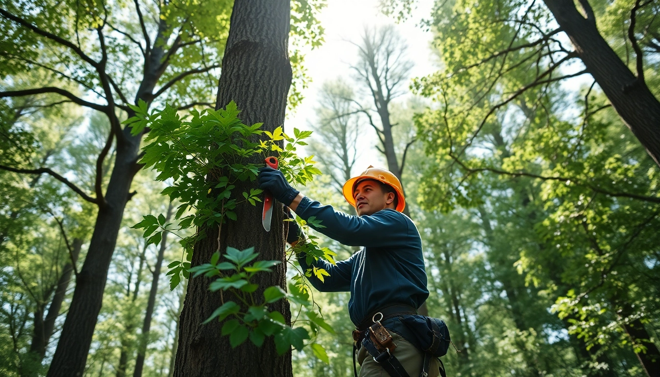 Black Mountain Tree Consultancy enhancing tree health and aesthetics through expert pruning.