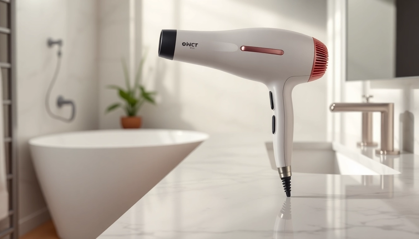 Revitalizing hair with an ionic hair dryer for smooth, shiny results