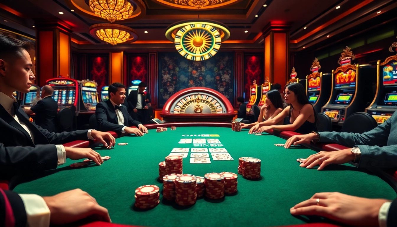 Découvrez l'excitation de la meilleure casino en ligne avec des jetons de poker vibrants et des jeux illuminés.