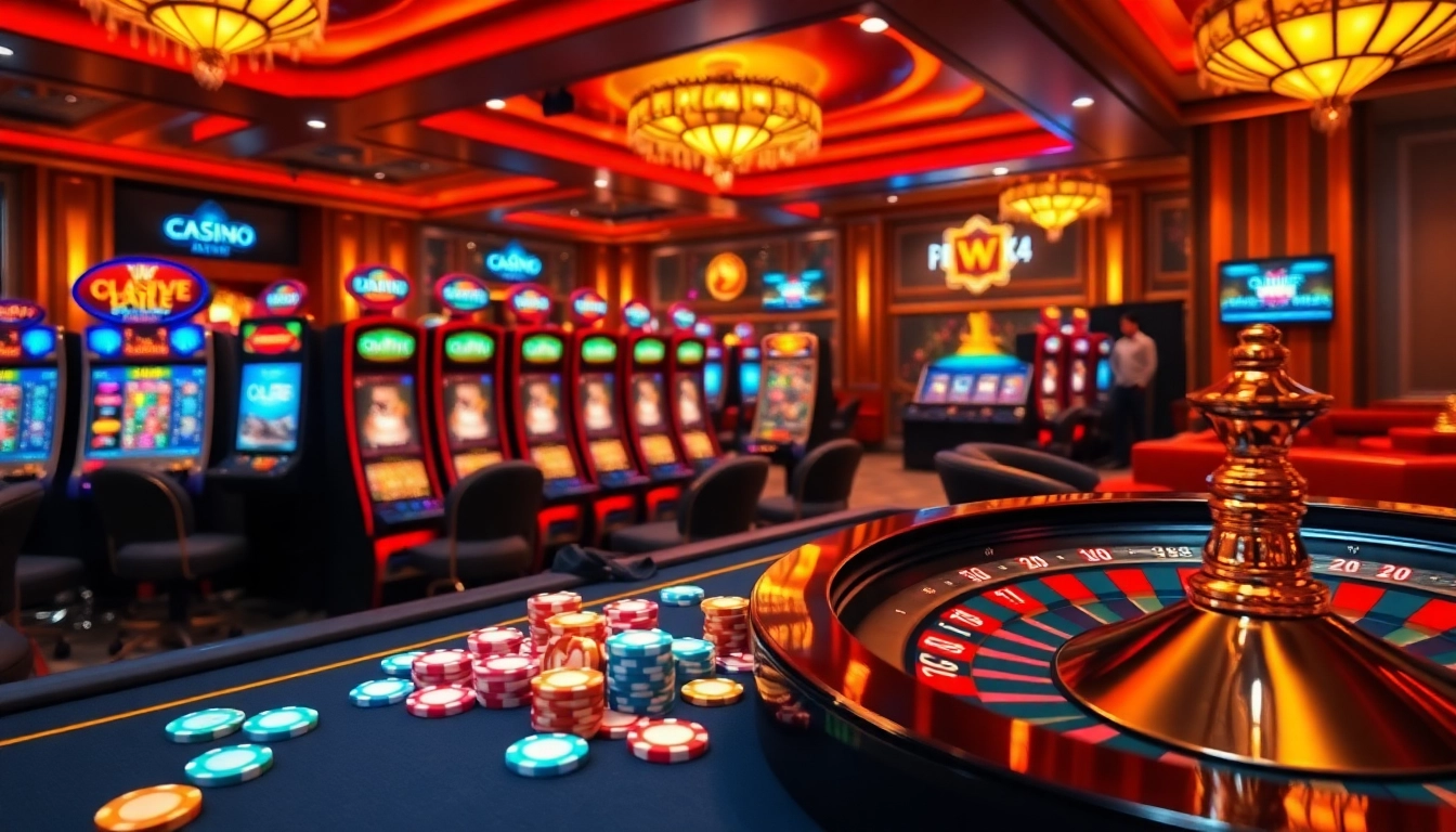 Profiter d'une expérience palpitante dans un casino en ligne Français 2026 avec des jeux vibrants et une atmosphère luxueuse.