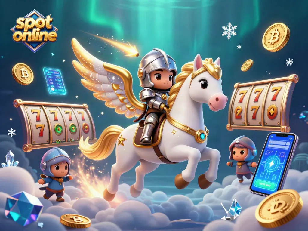 Experience thrilling slot online action with a dazzling scene of fantasy and casino elements.