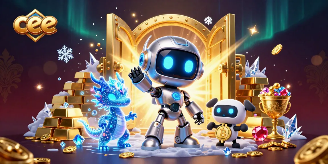 Spin to win at cee's vibrant gaming paradise with enchanting 3D characters and dazzling treasures!