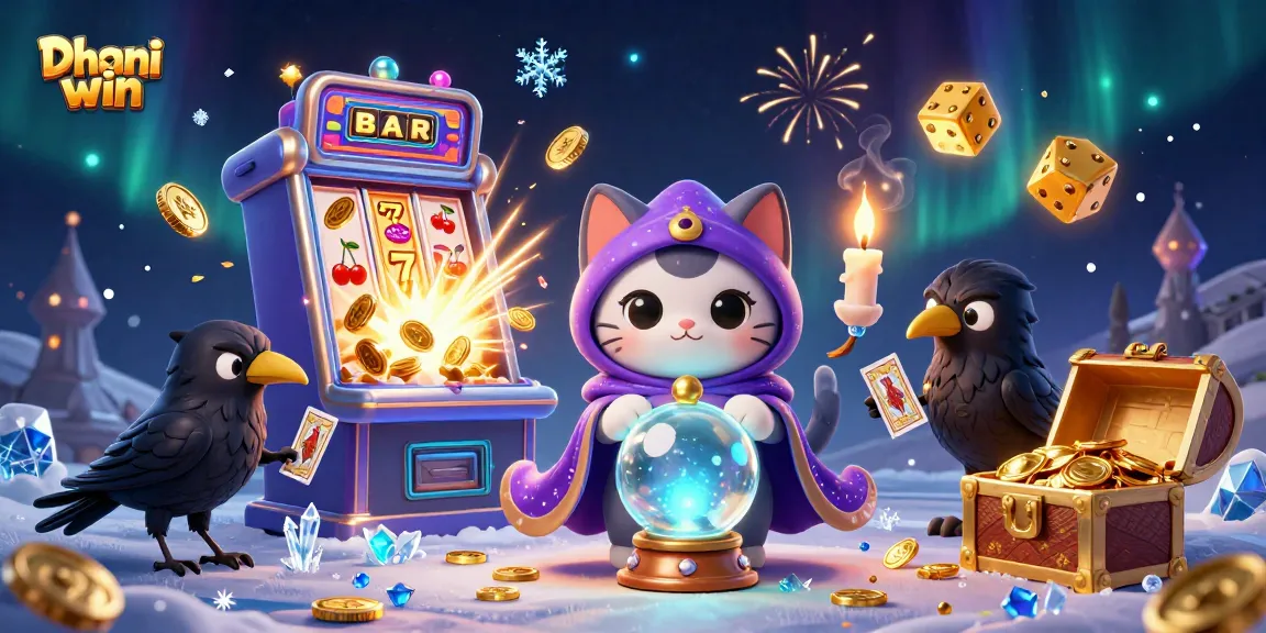 Dhani win game enthusiasts enjoying thrilling spins and dynamic gameplay in a vibrant 3D casino scene.