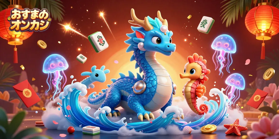 おすすめオンカジのゲームを楽しむために、色とりどりのキャラクターが集まる賑やかなシーン