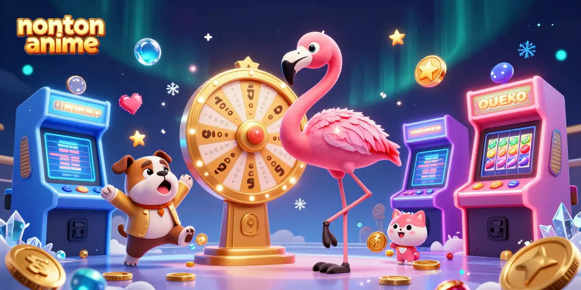 Experience nonton anime and casino excitement with vibrant characters and dynamic gaming elements.