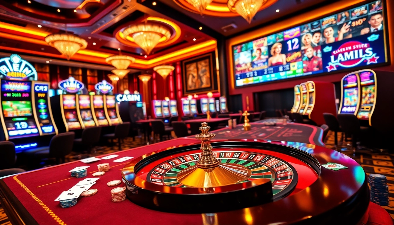 Découvrez l'atmosphère vibrante de casino en ligne Français 2026 avec des jeux passionnants et des installations de jeu luxueuses.