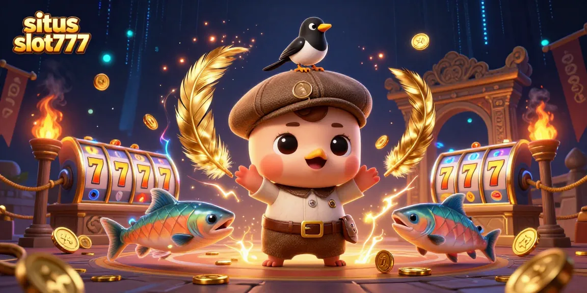Experience excitement with situs slot777 as baby Nessie and friends pay homage to thrilling online slot games.