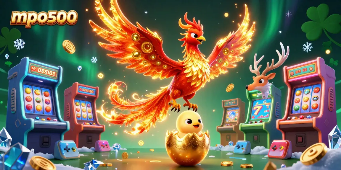 Play slots and enjoy winning at mpo500 while experiencing thrilling 3D casino action.