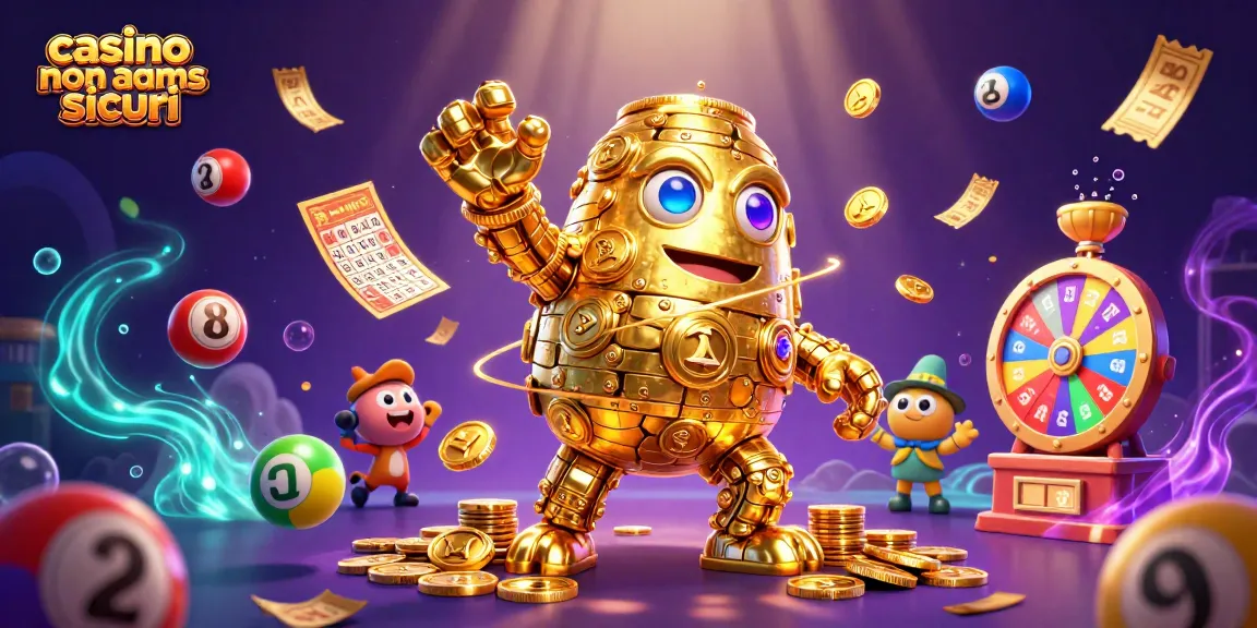 Gioca nei migliori casino non AAMS sicuri con il magico golem d’oro in un ambiente di festa e avventura ludica.