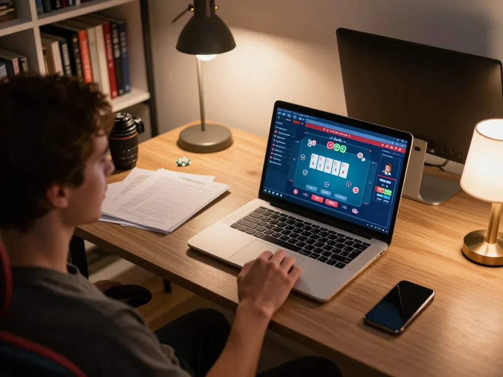 Engaging in online poker gameplay highlighted by hidden wiki gaming strategies and notes