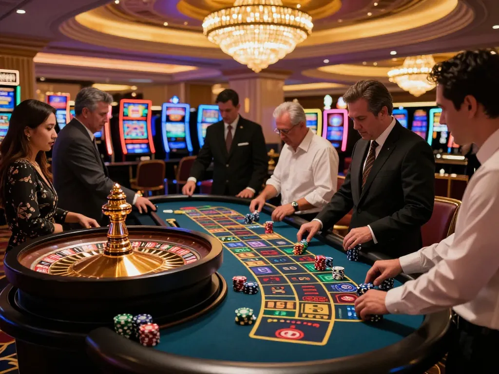 Experience the thrill of betting on 888top at a luxurious Vegas casino roulette table