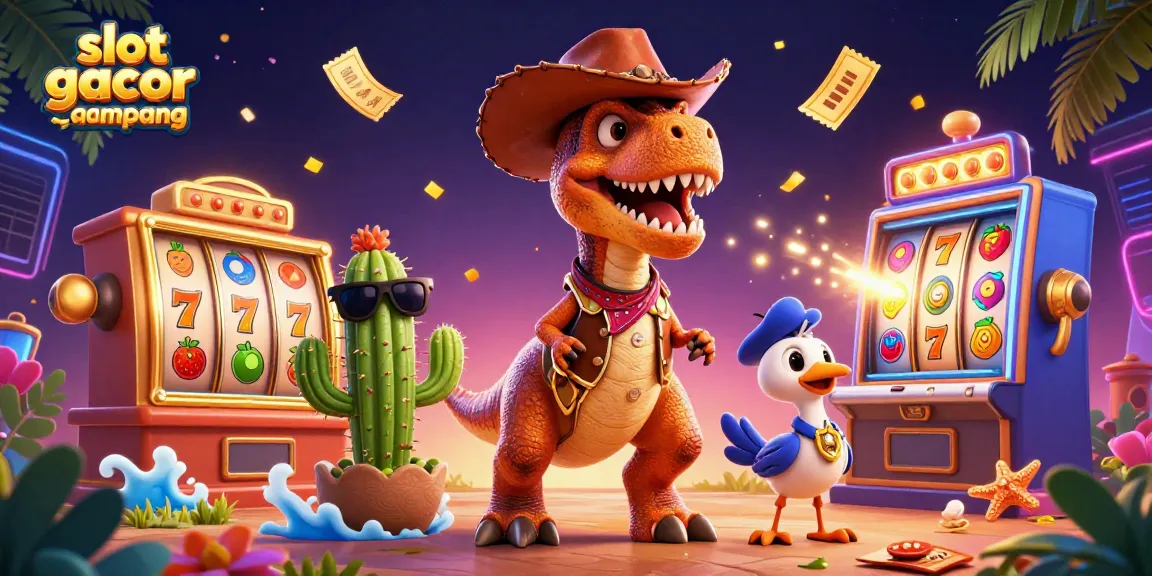 Experience exciting gameplay with slot gacor gampang menang in a dynamic casino scene.