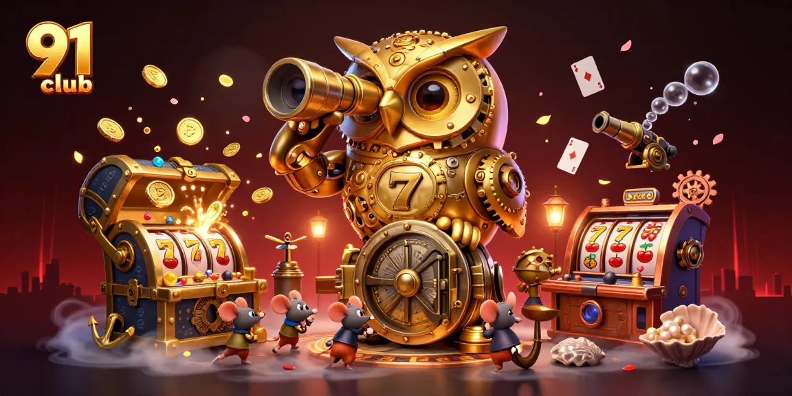 Experience vibrant gameplay at 91 club featuring jackpot slots and dynamic 3D elements.