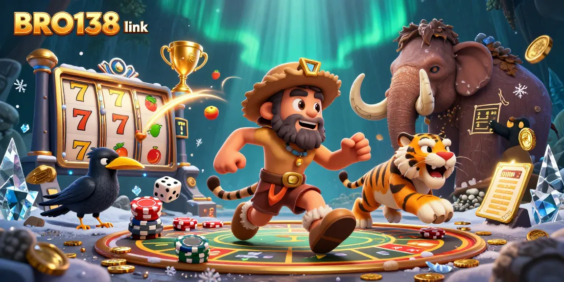 Join the action at BRO138 link with captivating slot games featuring unique prehistoric casino elements.