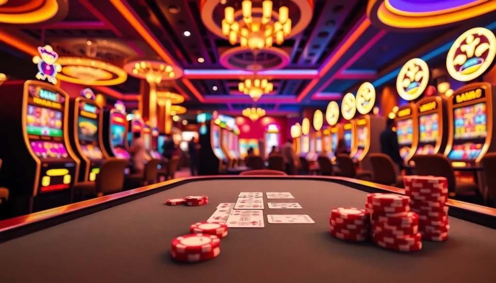 Engage with the best online casino Canada experience featuring vibrant casino games and a lively atmosphere.