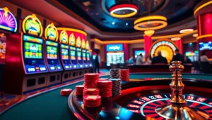 Experience thrilling gaming action at onicplay with vibrant slots and poker tables.