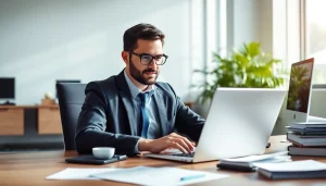 Explore effective sales recruiting job boards while a recruiter evaluates job postings.