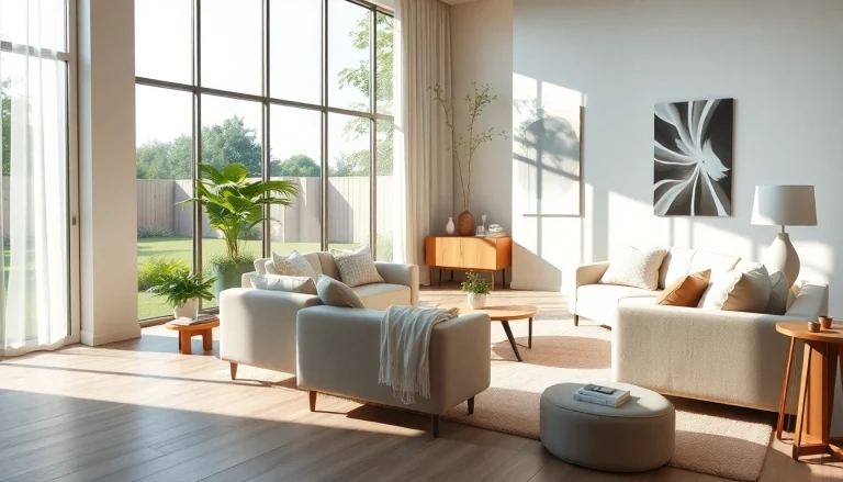 Embrace Seamless Living with an inviting and stylish interior design featuring bright natural light.