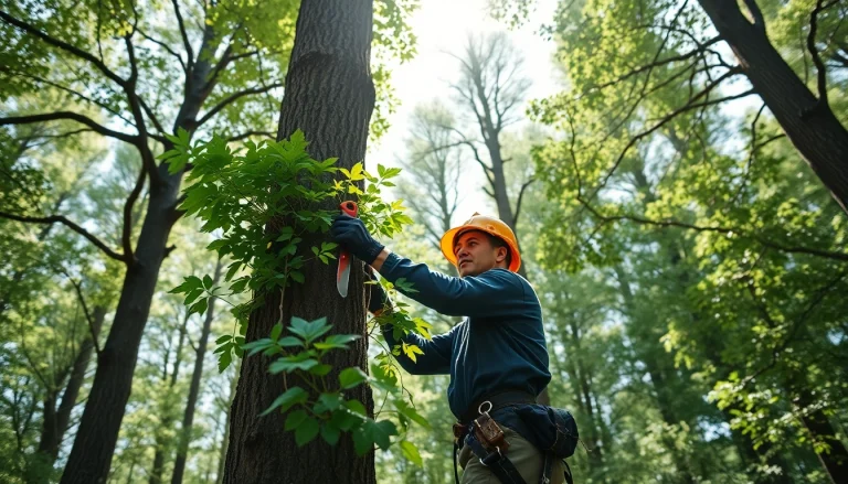 Black Mountain Tree Consultancy enhancing tree health and aesthetics through expert pruning.