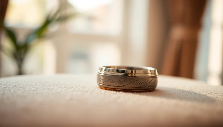 Showcasing beautifully crafted tungsten rings with luxurious details for discerning buyers.